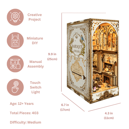 The Baroque Dreams DIY Book Nook Kits