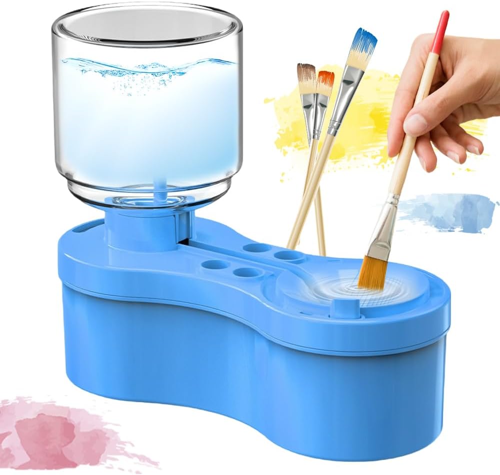 🎨🔥Universal Crafts Paint Brush Cleaner Rinse Cup