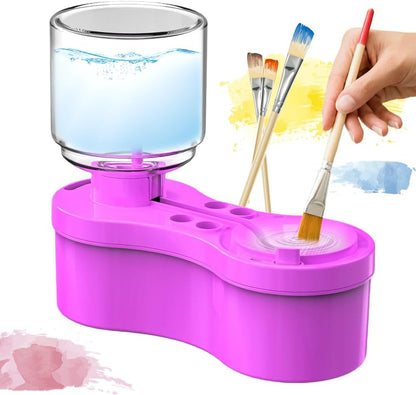 🎨🔥Universal Crafts Paint Brush Cleaner Rinse Cup