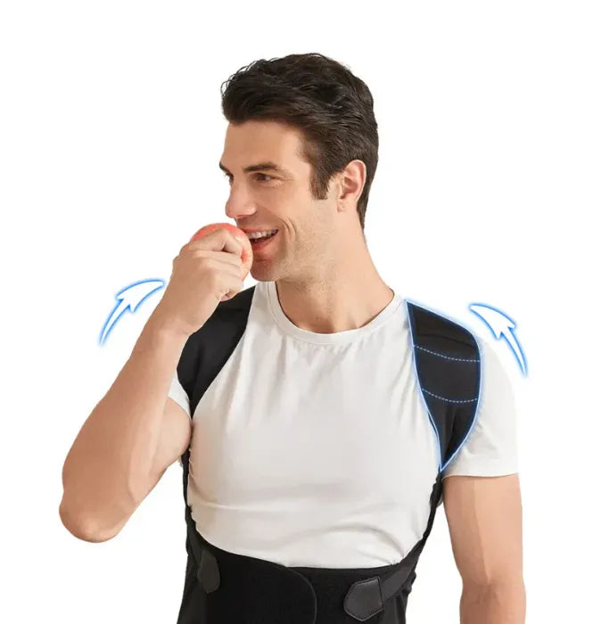 Relieve neck, shoulder and back pain with the BREWGO™ Posture Corrector